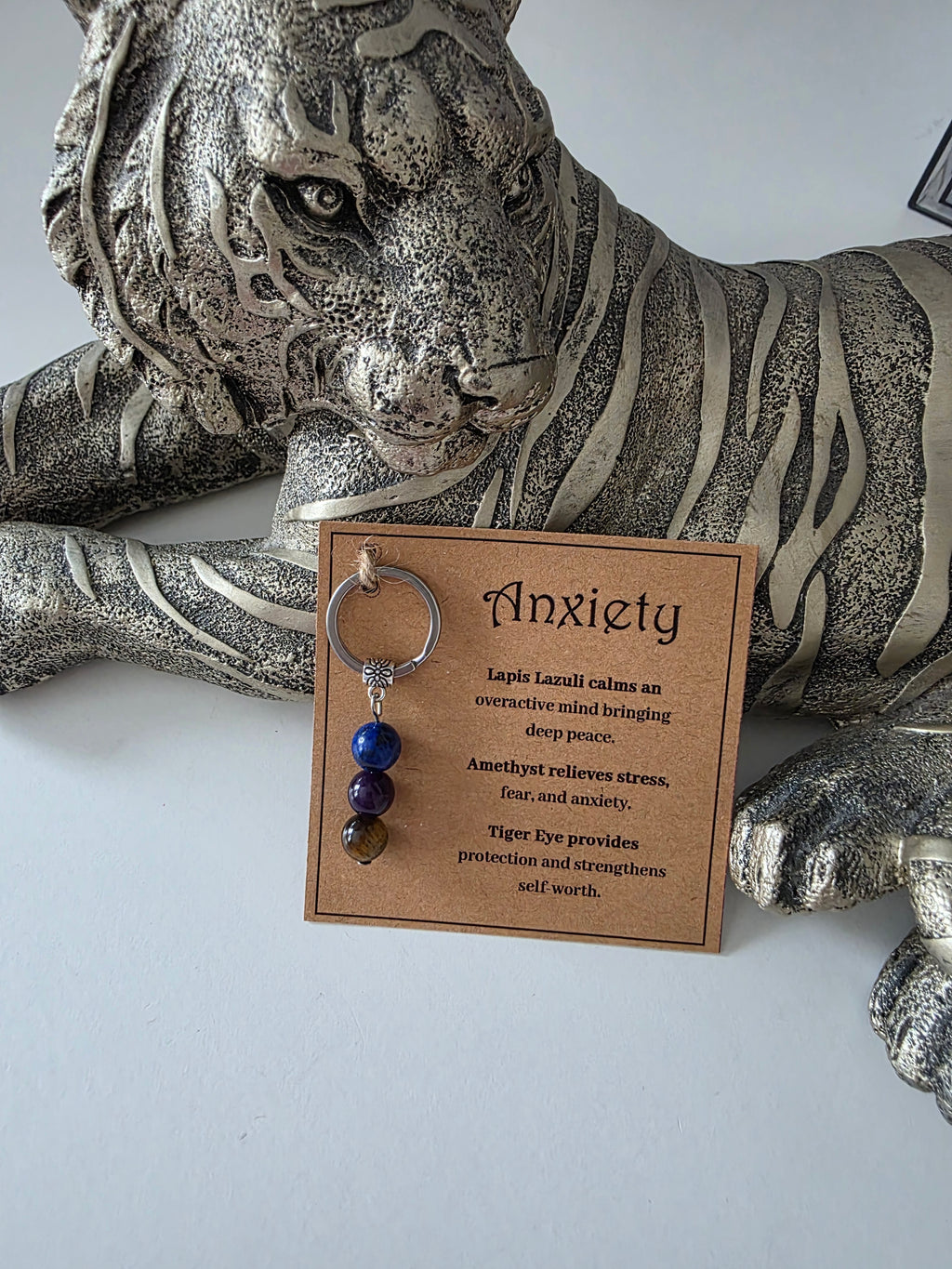 Keychain "Tiny Crystal, Big Vibes"