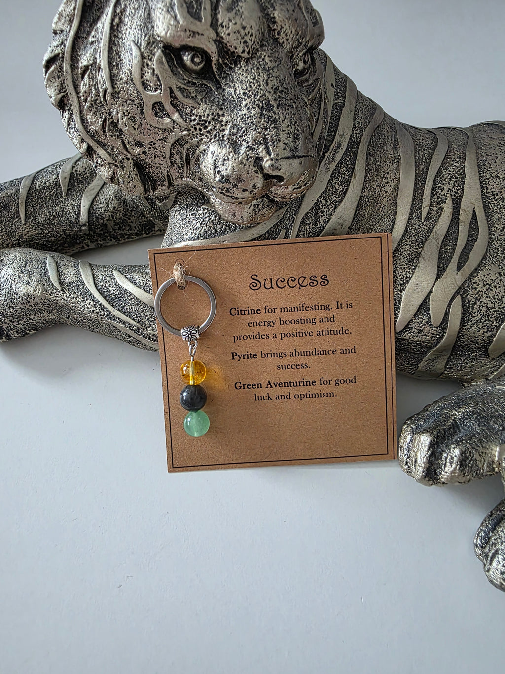 Keychain "Tiny Crystal, Big Vibes"