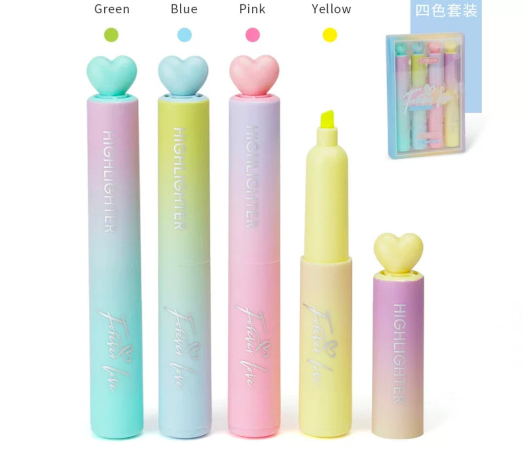 Love gradient color highlighters