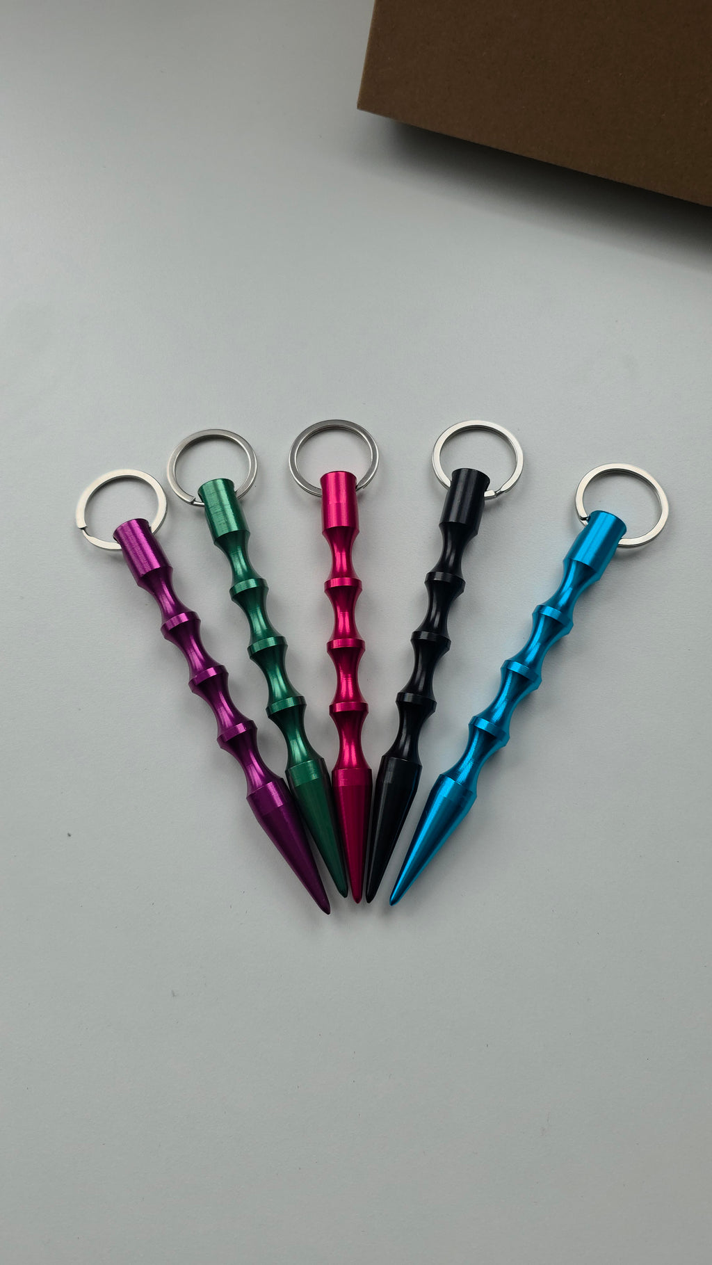 Self-defense stick keychain
