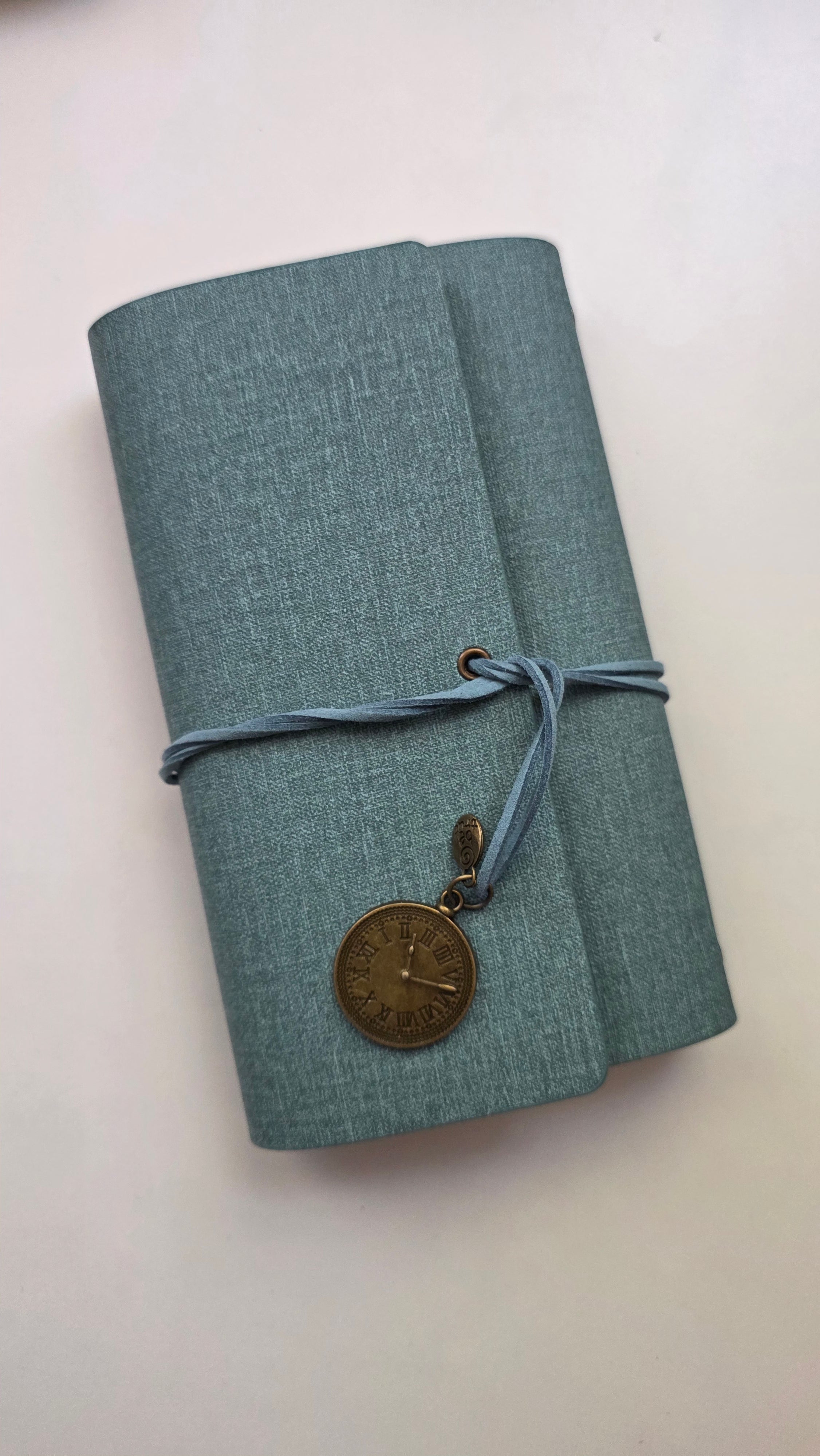 Notebook with clock ⏰️