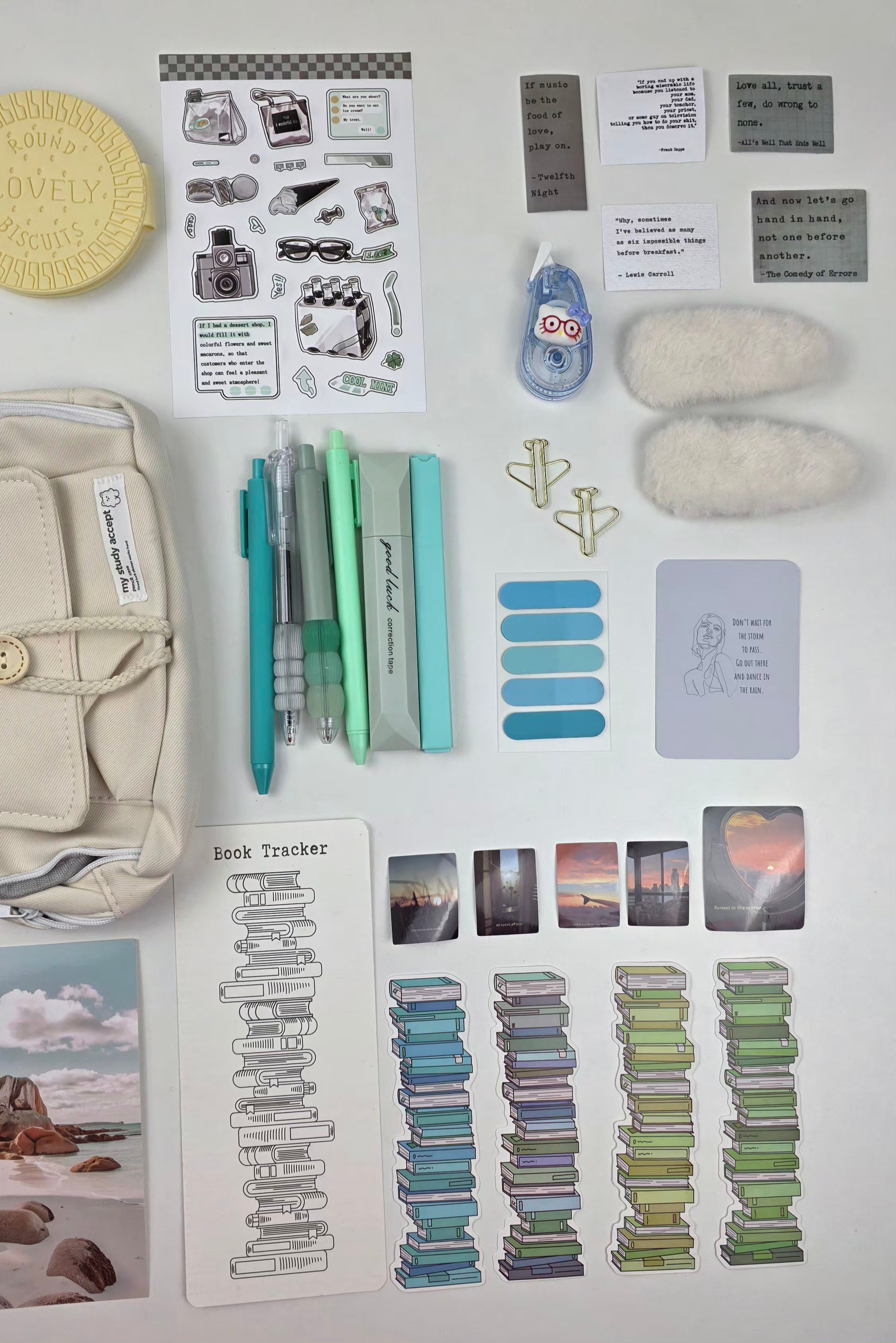 Blue Lagoon Desk Set🐋