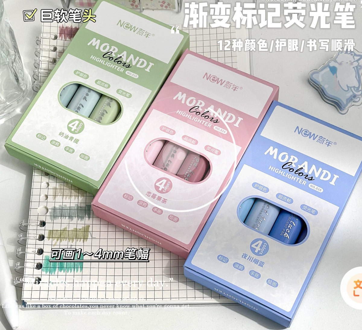 Gradient highlight pen