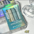 Soft pastel highlighters