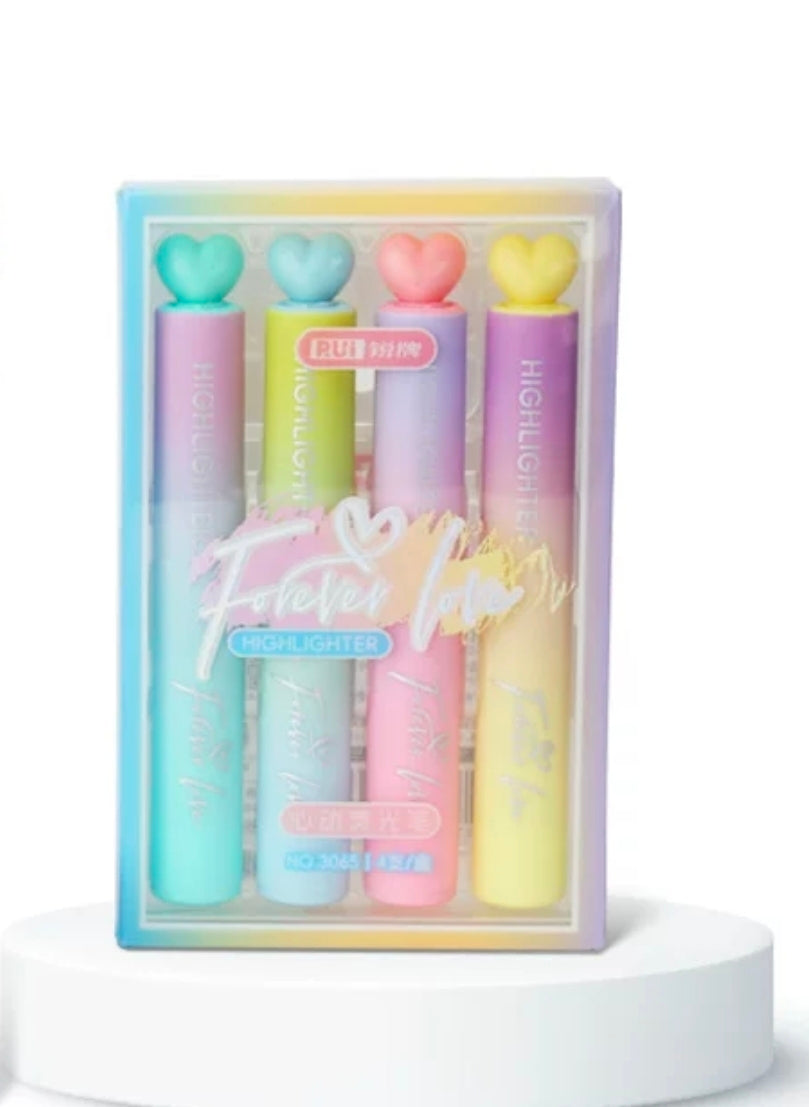 Love gradient color highlighters