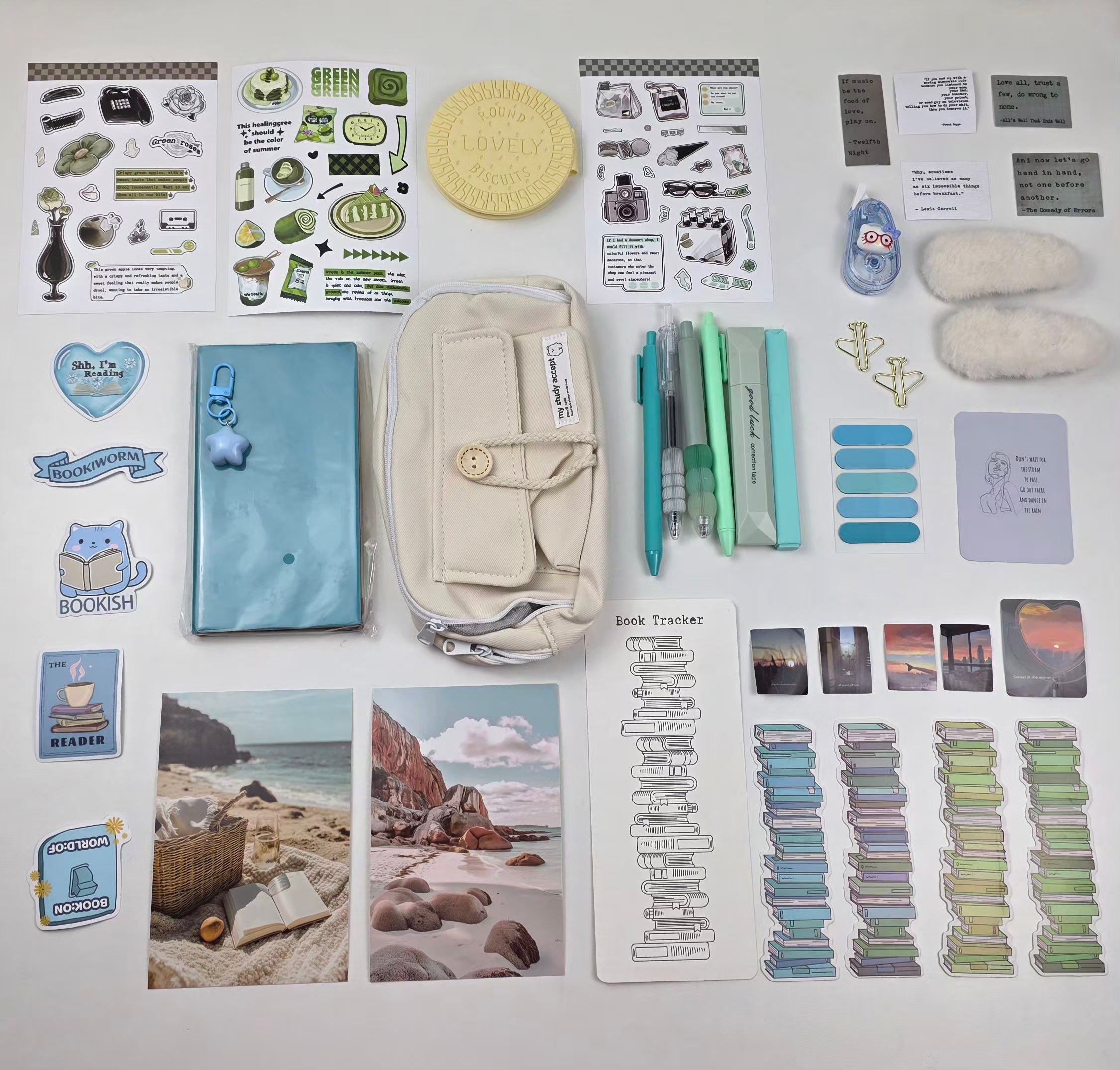 Blue Lagoon Desk Set🐋