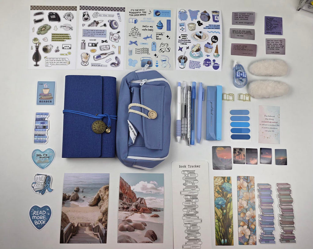 💙Deep Ocean Desk Set